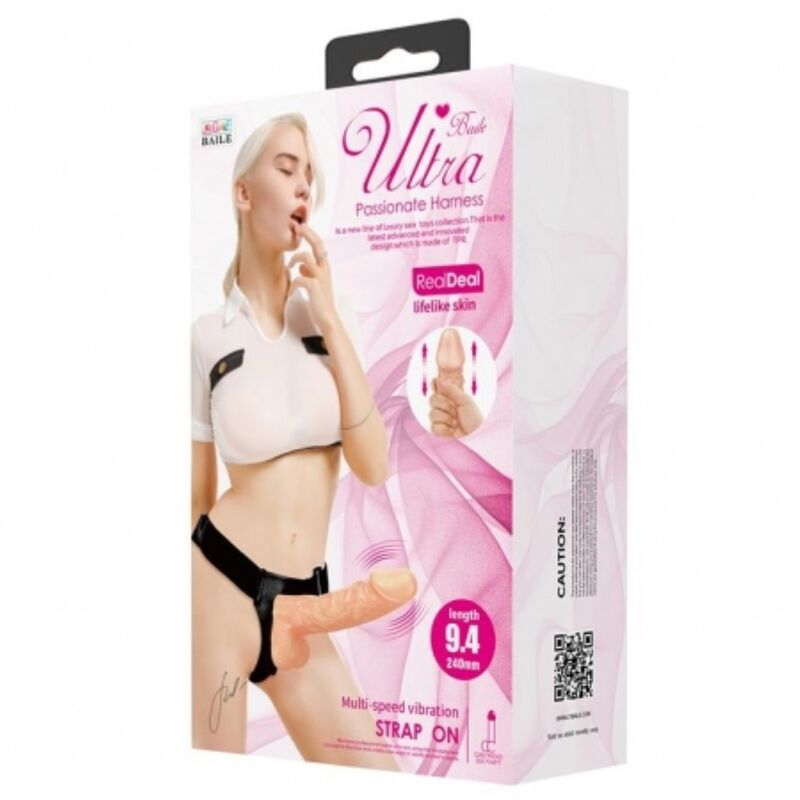 BAILE - IMBRAGATURA DA ULTRA PASSIONATA 24 CM NATURALE - BAILE HARNESS COLLECTION | Lingerie Harness Boutique