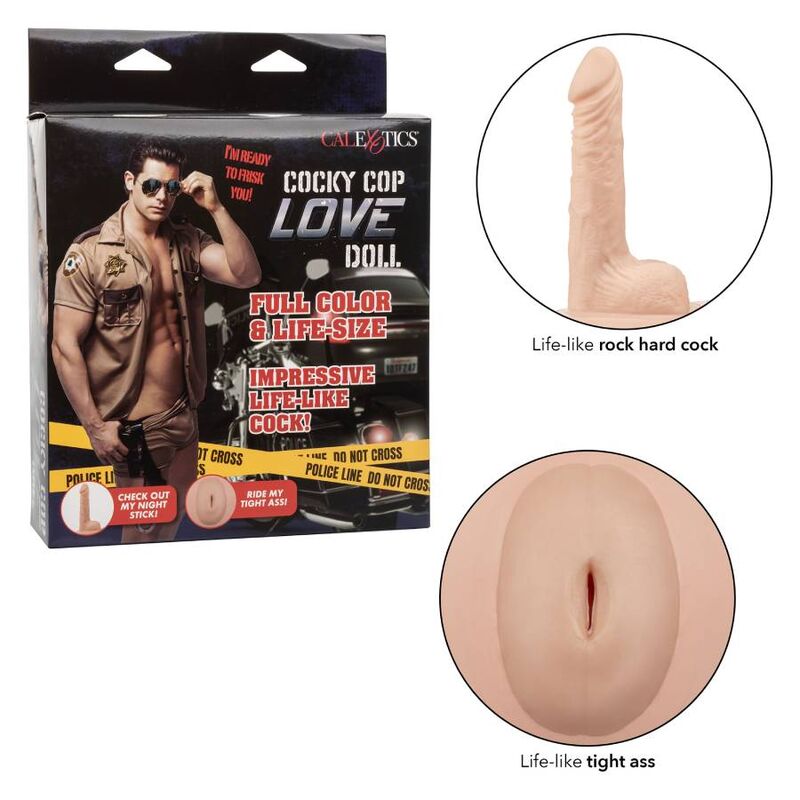 CALEXOTICS - COCKY COP LOVE BAMBOLA - CALEXOTICS | Lingerie Harness Boutique