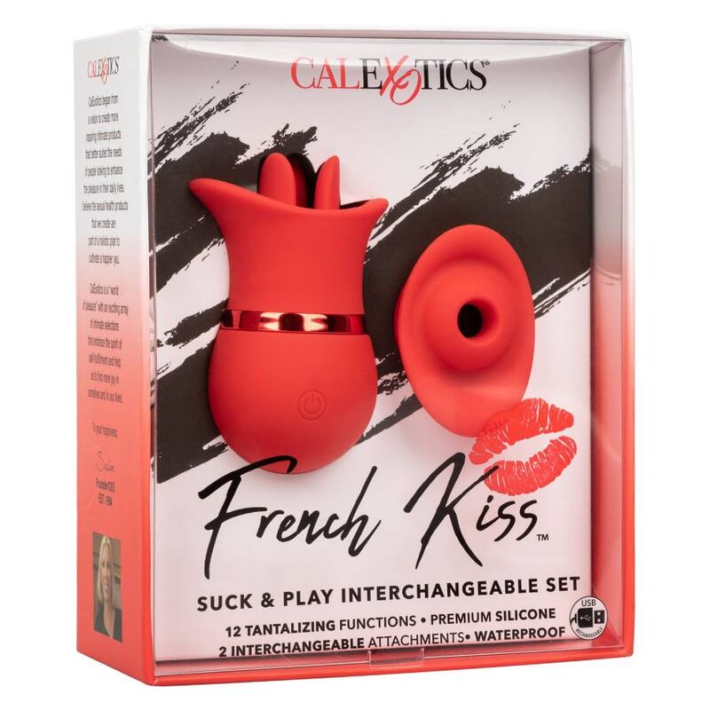 CALEXOTICS - SET FRENCH KISS SUCCHIA E GIOCA - CALEXOTICS | Lingerie Harness Boutique