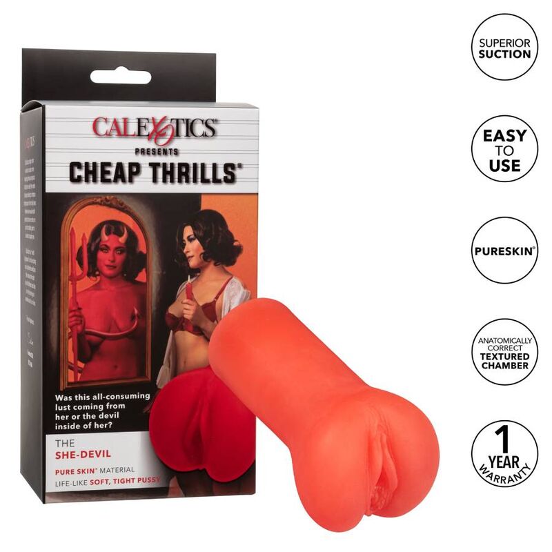 CALEXOTICS - CHEAP EMOZIONA THE SHE DEVIL - CALEXOTICS | Lingerie Harness Boutique