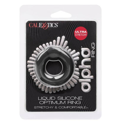 CALEXOTICS - ANELLO ALPHA OPTIMUM NERO - CALEXOTICS | Lingerie Harness Boutique