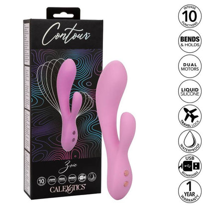 CALEXOTICS - CONTOUR ZOIE ROSA - CALEXOTICS | Lingerie Harness Boutique