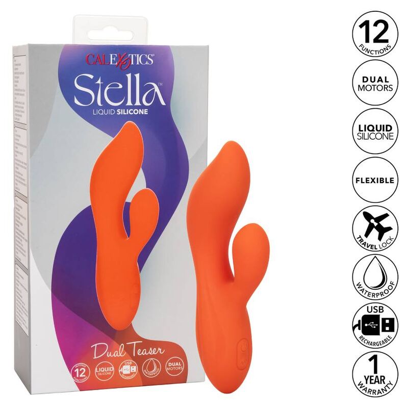 CALEXOTICS - STELLA DUAL TEASER ORANGE