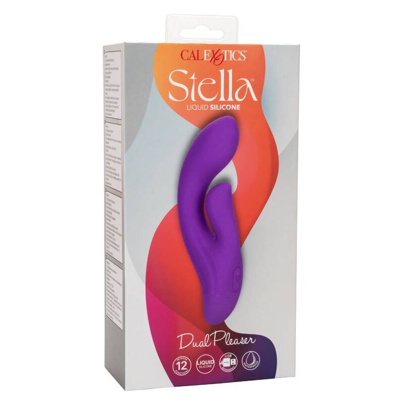 CALEXOTICS - STELLA DUAL PLEASER VIOLA - CALEXOTICS | Lingerie Harness Boutique