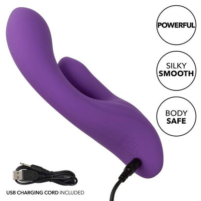 CALEXOTICS - STELLA DUAL PLEASER PURPLE