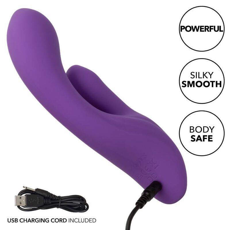 CALEXOTICS - STELLA DUAL PLEASER VIOLA - CALEXOTICS | Lingerie Harness Boutique