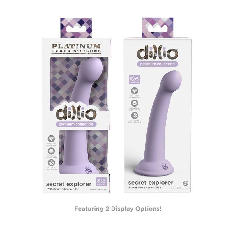 DILLIO - ESPLORATORE SEGRETO 15,24 CM VIOLA - DILLIO | Lingerie Harness Boutique