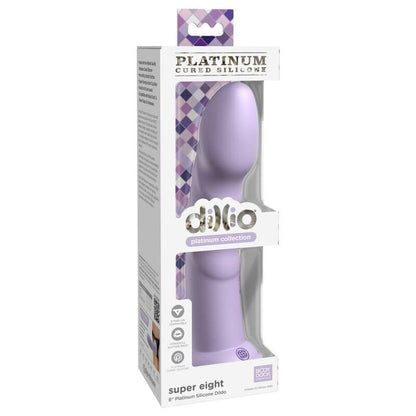 DILLIO - SUPER EIGHT 20,32 CM VIOLA - DILLIO | Lingerie Harness Boutique