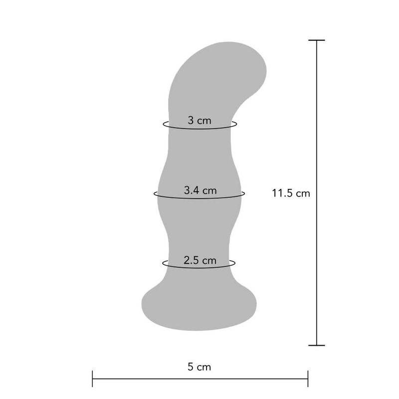 TOYJOY - THE GLEAMING BUTTPLUG IN VETRO VIBRANTE - TOYJOY | Lingerie Harness Boutique