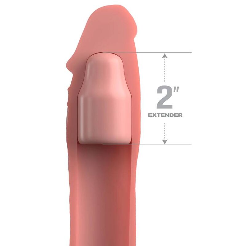 FANTASY X- TENSIONS - PIPEDREAMS SLEEVE 20,32 CM + 5,00 CM POLLICE PLUG SKIN - FANTASY X-TENSIONS | Lingerie Harness Boutique