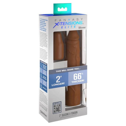 FANTASY X- TENSIONS - PIPEDREAMS MANICOTTO 20,32 CM + 5,00 CM POLLICE TAPPO CARAMELLO - FANTASY X-TENSIONS | Lingerie Harness Boutique