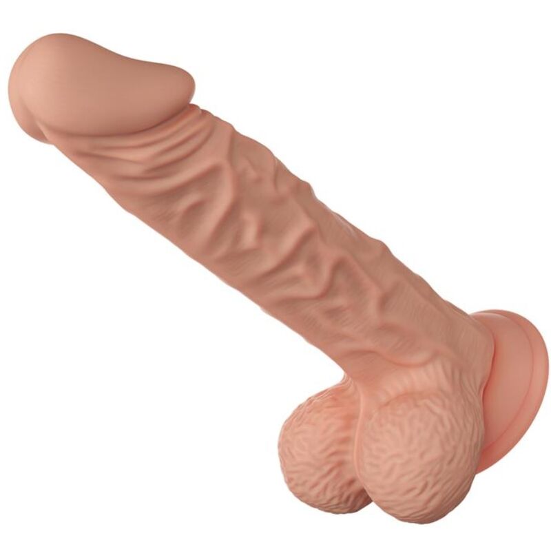 BAILE - BELLISSIMO INCONTRO DILDO REALISTICO FLESSIBILE BURAQ 24 CM NATURALE - BAILE DILDOS | Lingerie Harness Boutique