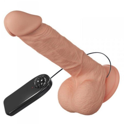 BAILE - BELLISSIMO INCONTRO BAHAMUT VIBRAZIONI 21.8 CM NATURALE - BAILE DILDOS | Lingerie Harness Boutique