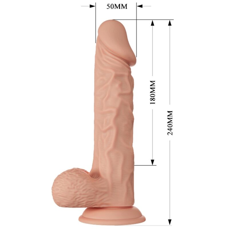 BAILE - BEAUTIFUL BURAQ MEETING VIBRATION 24 CM NATURAL