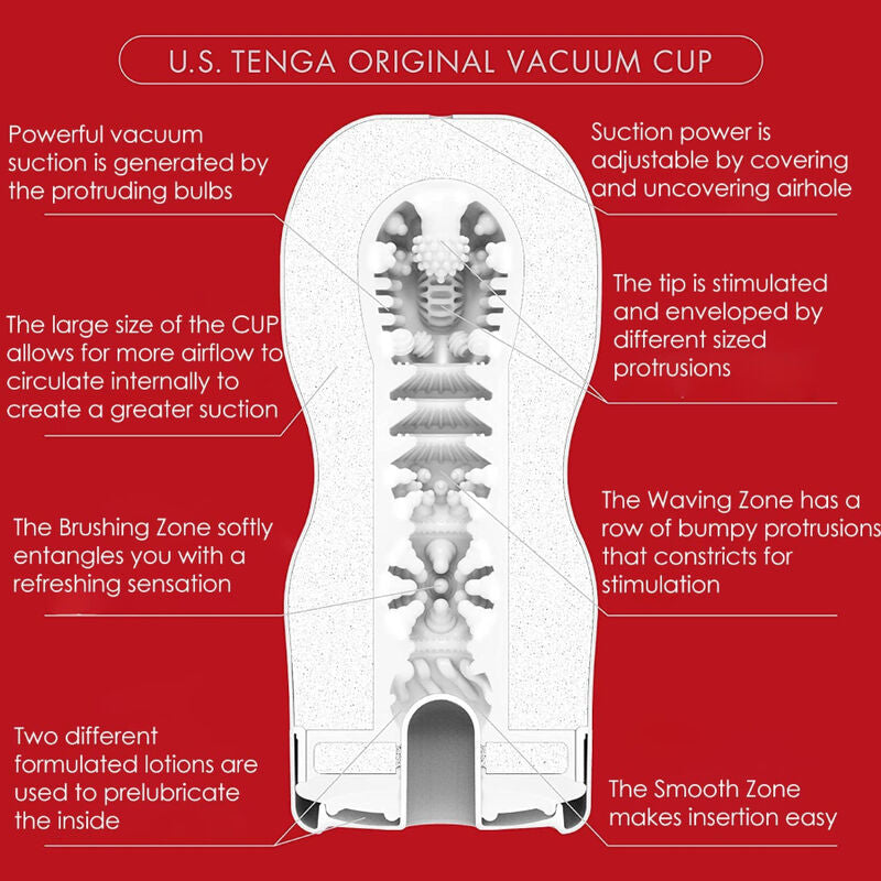 TENGA - ORIGINAL USA SUCTION CUP MASTURBATOR