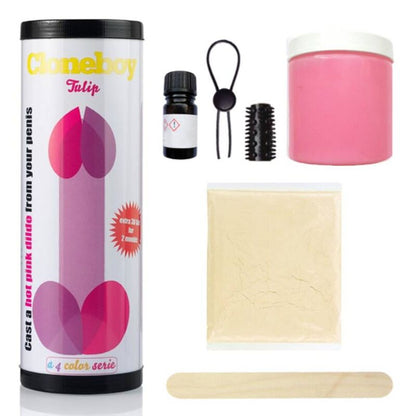 CLONEBOY - DEEP PINK TULIP DILDO