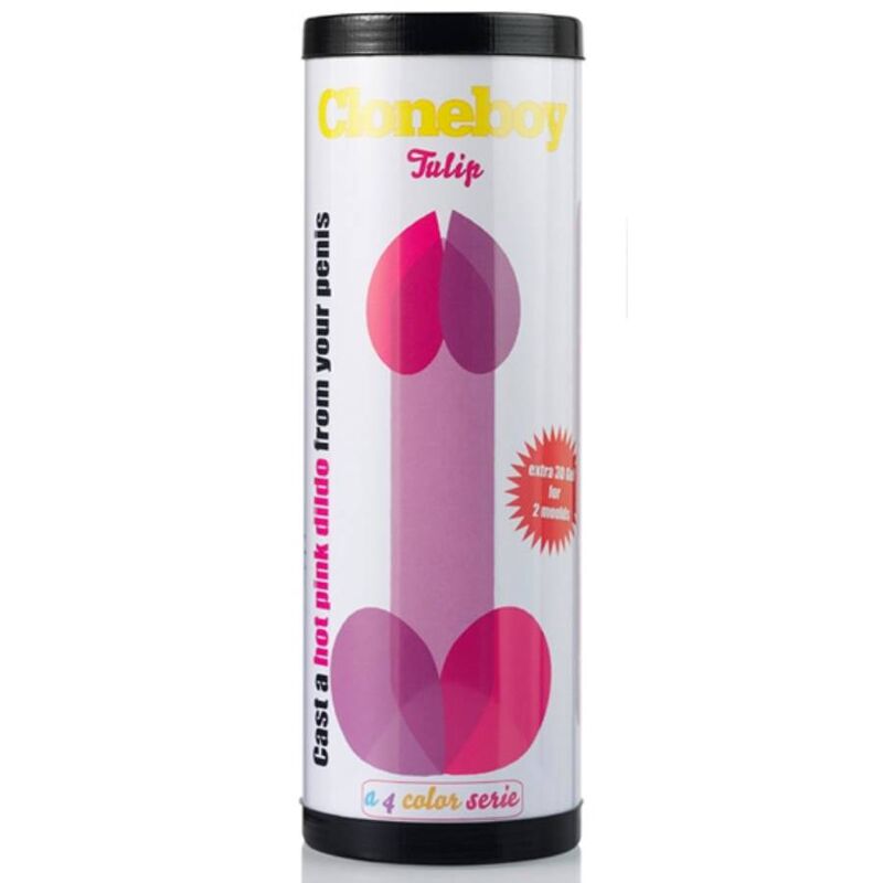 CLONEBOY - DEEP PINK TULIP DILDO