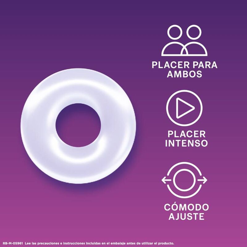 DUREX - ANELLO PER IL PENE DEL PIACERE - DUREX TOYS | Lingerie Harness Boutique