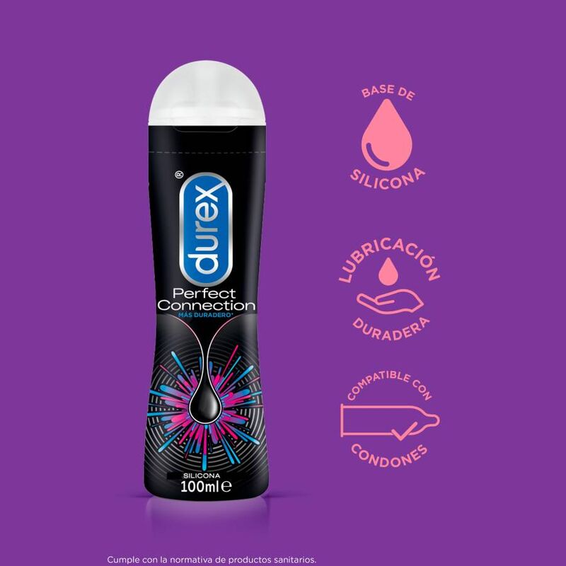 DUREX - LUBRIFICANTE PER CONNESSIONE PERFETTA 100 ML - DUREX LUBES | Lingerie Harness Boutique