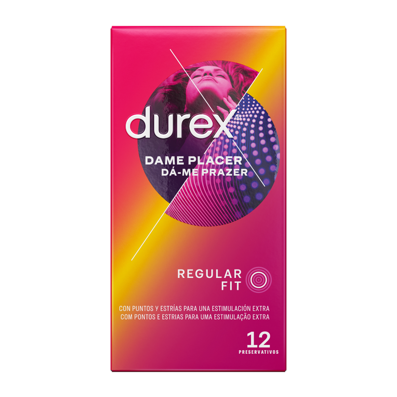 DUREX - DAME PLACER 12 UNITÀ - DUREX CONDOMS | Lingerie Harness Boutique