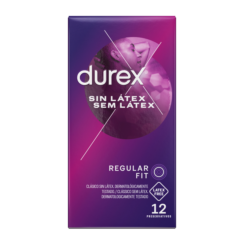 DUREX - PRESERVATIVI SENZA LATTICE 12 UNITÀ - DUREX CONDOMS | Lingerie Harness Boutique