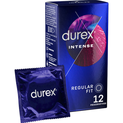 DUREX - ORGASMIC INTENSO 12 UNITÀ - DUREX CONDOMS | Lingerie Harness Boutique