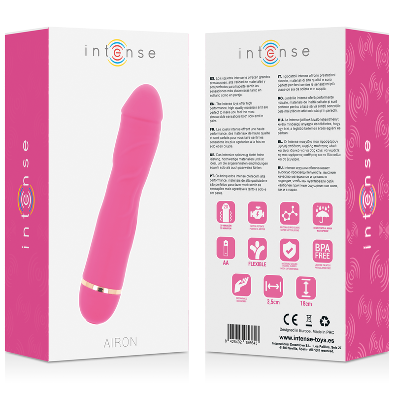 INTENSE - AIRON 20 SPEED SILICONE PINK