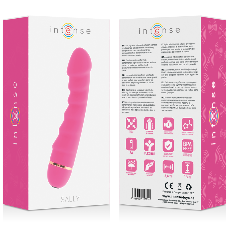 INTENSE - SALLY 20 VELOCIT SILICONE ROSA