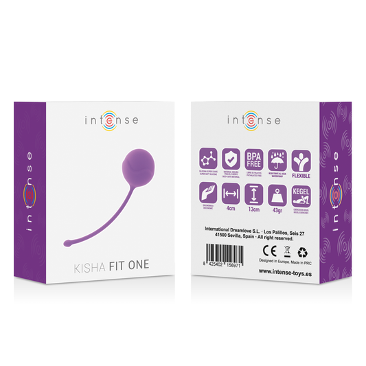 INTENSE - KISHA FIT ONE IN SILICONE KEGEL LILLA - INTENSE ANAL TOYS | Lingerie Harness Boutique