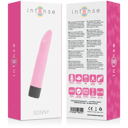 INTENSE - VIBRATORE ROSA SONNY - INTENSE FUN | Lingerie Harness Boutique