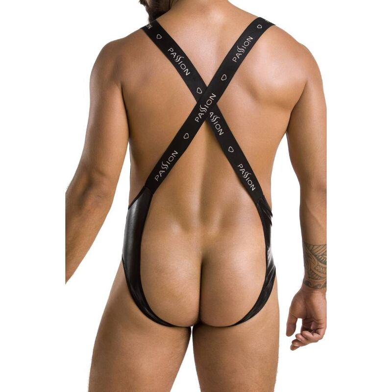 PASSION - 027 BODY BRUNO NERO L/XL - PASSION MEN | Lingerie Harness Boutique