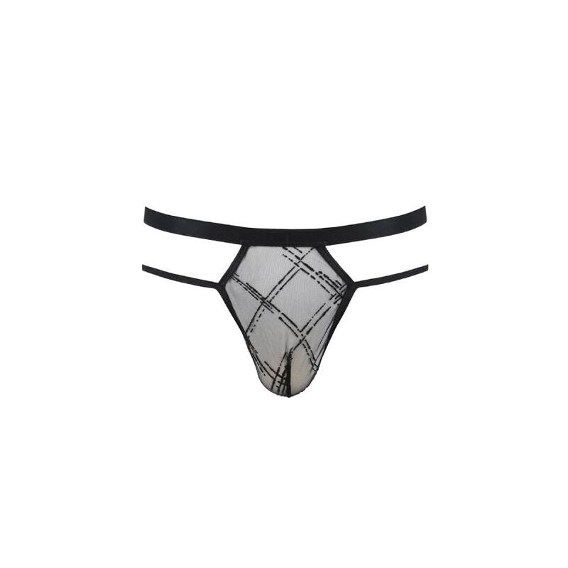 PASSION - 029 COLLIN PERIZOMA NERO L/XL - PASSION MEN | Lingerie Harness Boutique