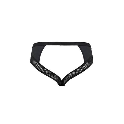 PASSION - 030 SLIP APERTO TOM NERO L/XL - PASSION MEN | Lingerie Harness Boutique