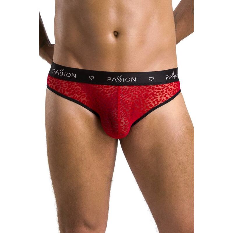 PASSION - 031 SLIP MIKE ROSSO L/XL - PASSION MEN | Lingerie Harness Boutique
