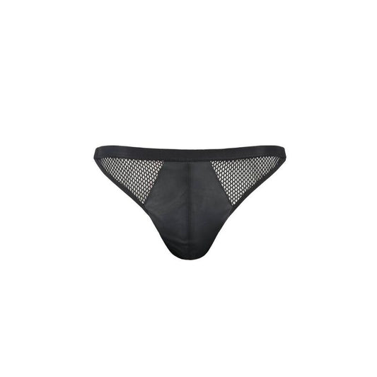 PASSION - 034 SLIP OPEN LUKE NERO L/XL - PASSION MEN | Lingerie Harness Boutique