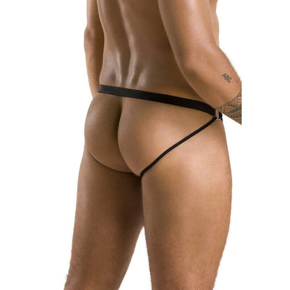PASSION - 034 SLIP OPEN LUKE NERO L/XL - PASSION MEN | Lingerie Harness Boutique