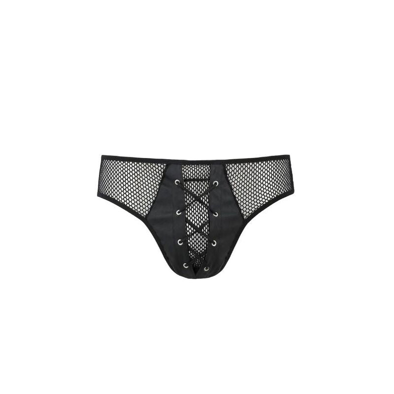 PASSION - 035 SLIP RICHARD NERO L/XL - PASSION MEN | Lingerie Harness Boutique
