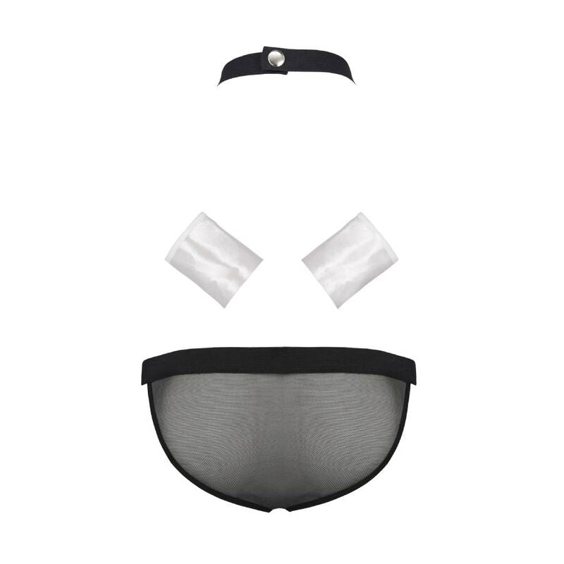 PASSION - 036 SLIP ALFROJO NERO L/XL - PASSION MEN | Lingerie Harness Boutique