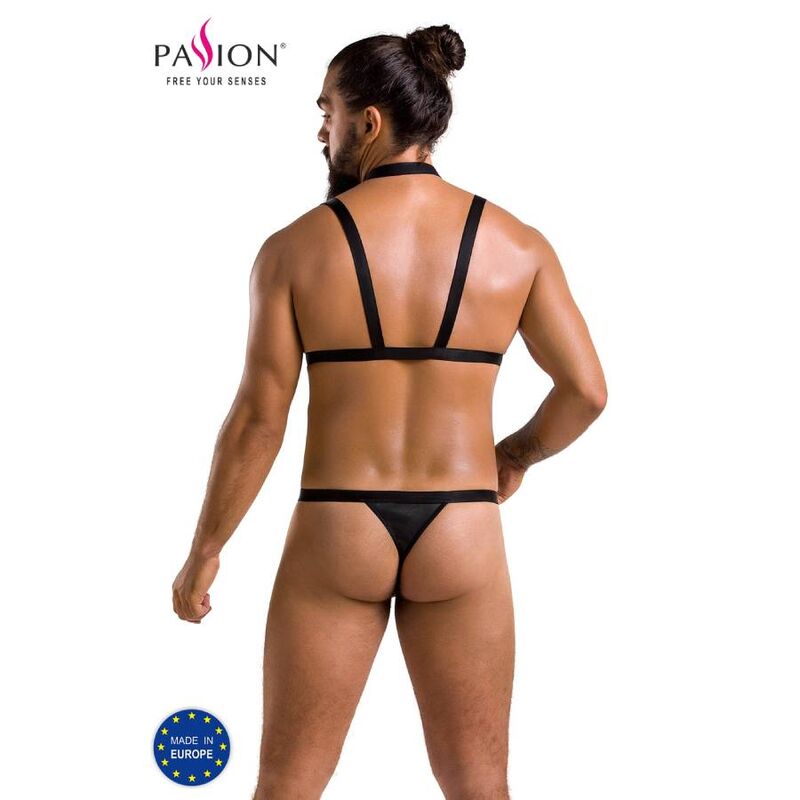PASSION - 039 SET ANDREW NERO L/XL - PASSION MEN | Lingerie Harness Boutique