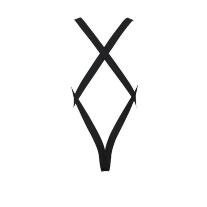 PASSION - 040 BODY LEON NERO L/XL - PASSION MEN | Lingerie Harness Boutique