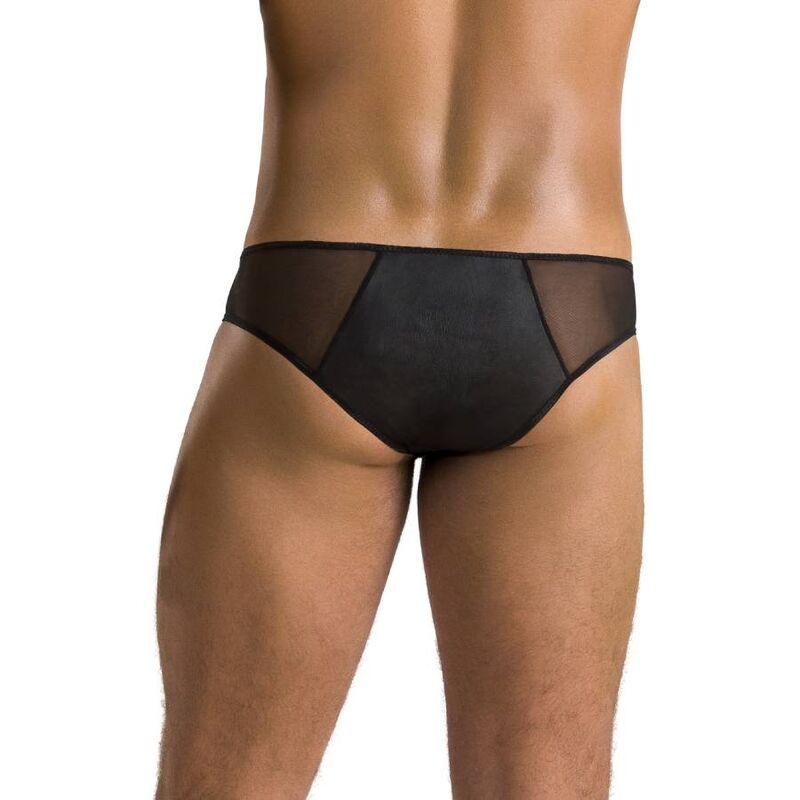 PASSION - 042 SLIP TIMMY NERO L/XL - PASSION MEN | Lingerie Harness Boutique