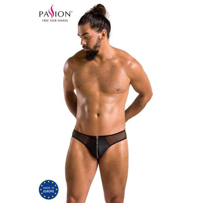 PASSION - 042 SLIP TIMMY NERO L/XL - PASSION MEN | Lingerie Harness Boutique