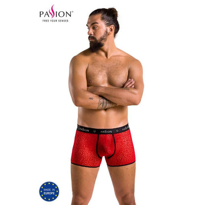 PASSION - 046 SHORT PARKER ROSSO L/XL - PASSION MEN | Lingerie Harness Boutique