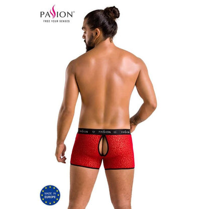 PASSION - 046 SHORT PARKER ROSSO L/XL - PASSION MEN | Lingerie Harness Boutique