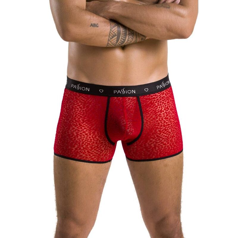 PASSION - 046 SHORT PARKER ROSSO L/XL - PASSION MEN | Lingerie Harness Boutique
