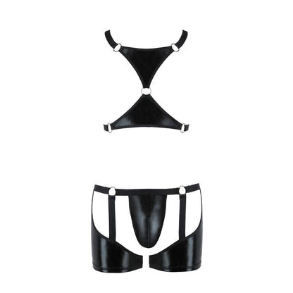 PASSION - 047 SET ARON NERO L/XL - PASSION MEN | Lingerie Harness Boutique