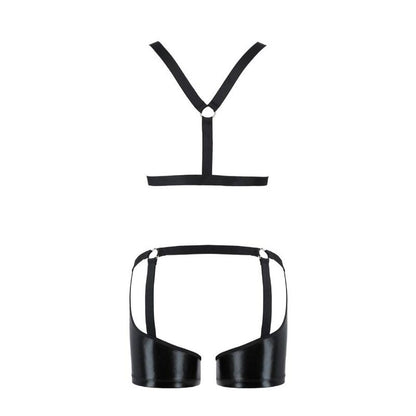 PASSION - 047 SET ARON NERO L/XL - PASSION MEN | Lingerie Harness Boutique