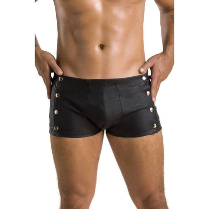 PASSION - 048 SHORT DAVID NERO L/XL - PASSION MEN | Lingerie Harness Boutique