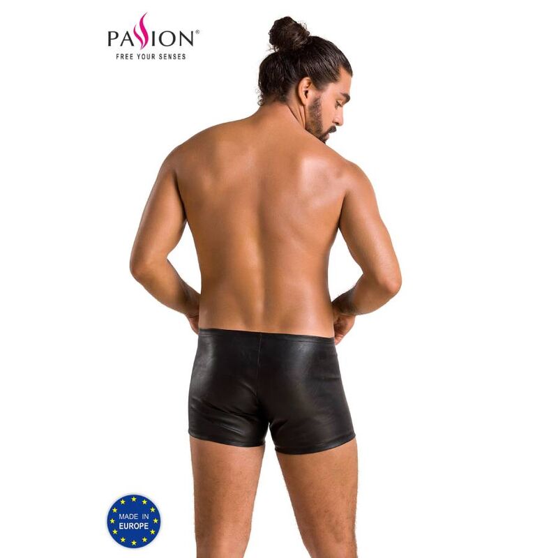 PASSION - 049 CORTO NERO OPACO L/XL - PASSION MEN | Lingerie Harness Boutique
