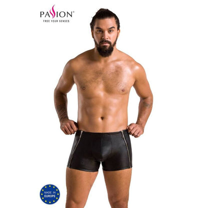 PASSION - 049 CORTO NERO OPACO L/XL - PASSION MEN | Lingerie Harness Boutique